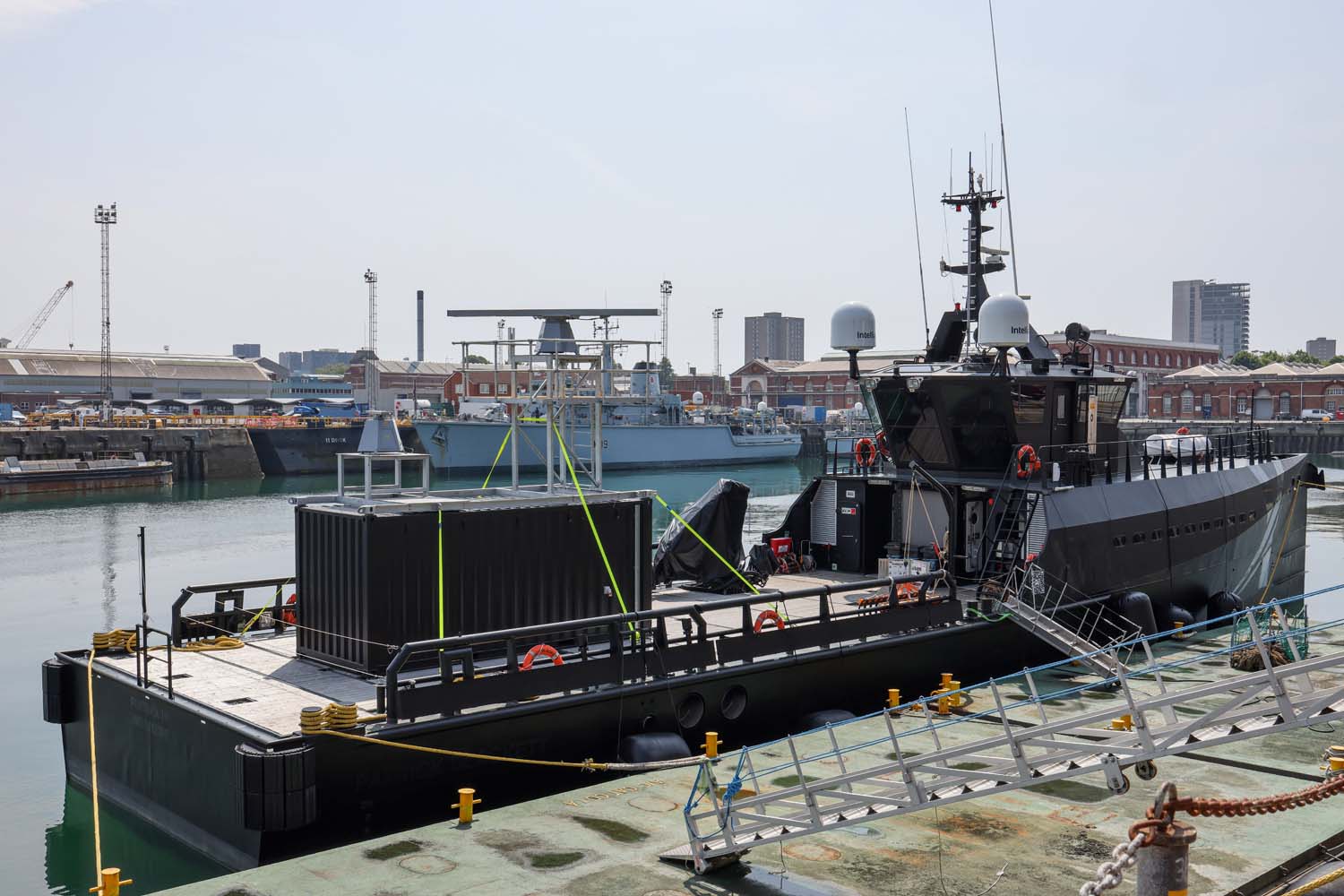Royal Navy s XV Patrick Blackett Tests New Navigation Radar ADS Advance royal-navy-s-xv-patrick-blackett-tests-new-navigation-radar-ads-advance